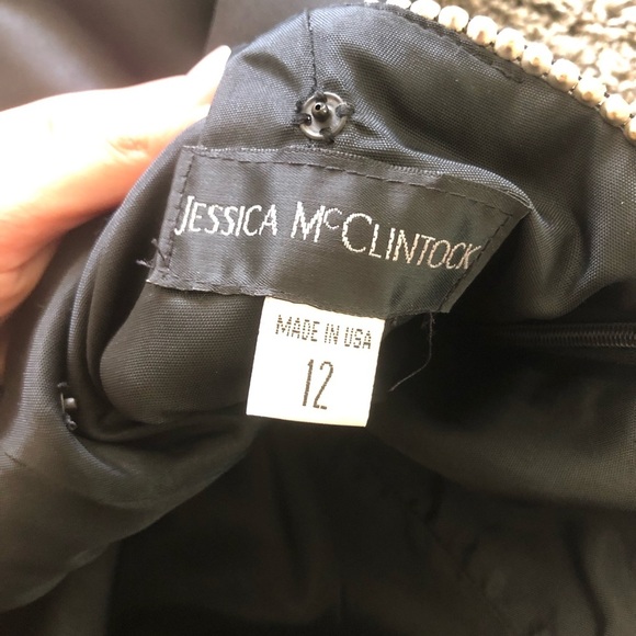 Jessica McClintock Vintage Formal Prom Dress - Picture 14 of 16